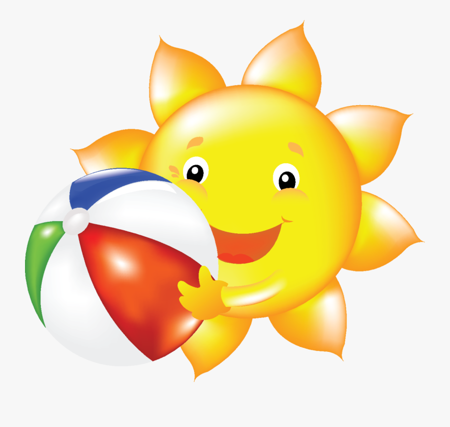 Summer Sun Clip Art - Cartoon Suns, Transparent Clipart