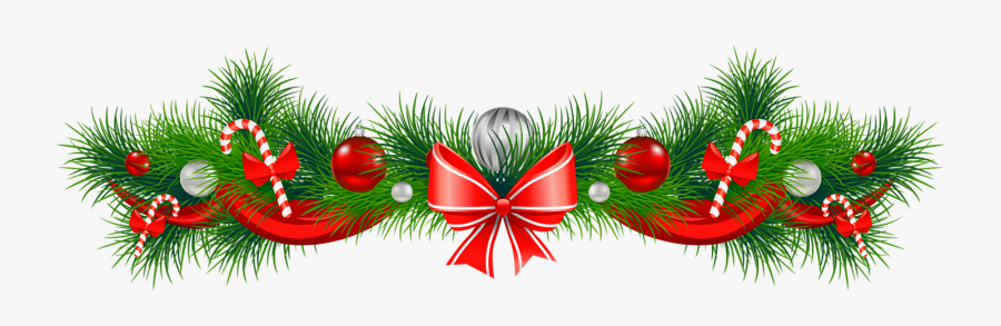 Free Christmas Garland Clipart The Cliparts - Christmas Decoration Png