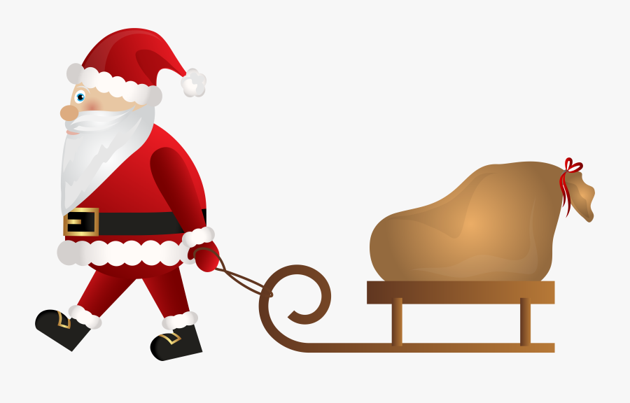 Clip Art With Png Clip Art - Santa Claus, Transparent Clipart