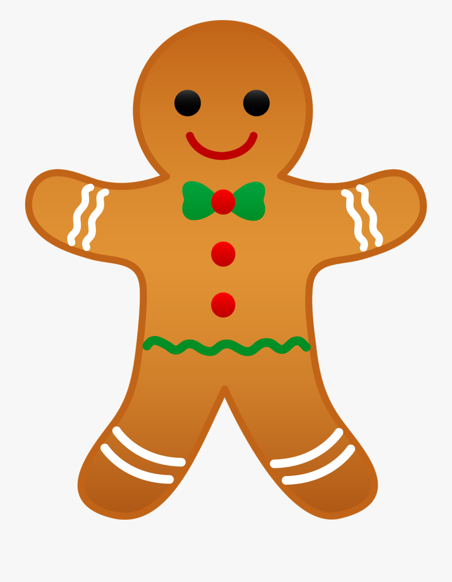 Christmas Clip Art Free Clip Art Images Free Graphics - Christmas Gingerbread Man Clipart, Transparent Clipart