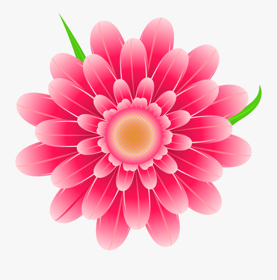 Transparent Pink Flower Clipart Png Image - Transparent Background Flower Clipart, Transparent Clipart