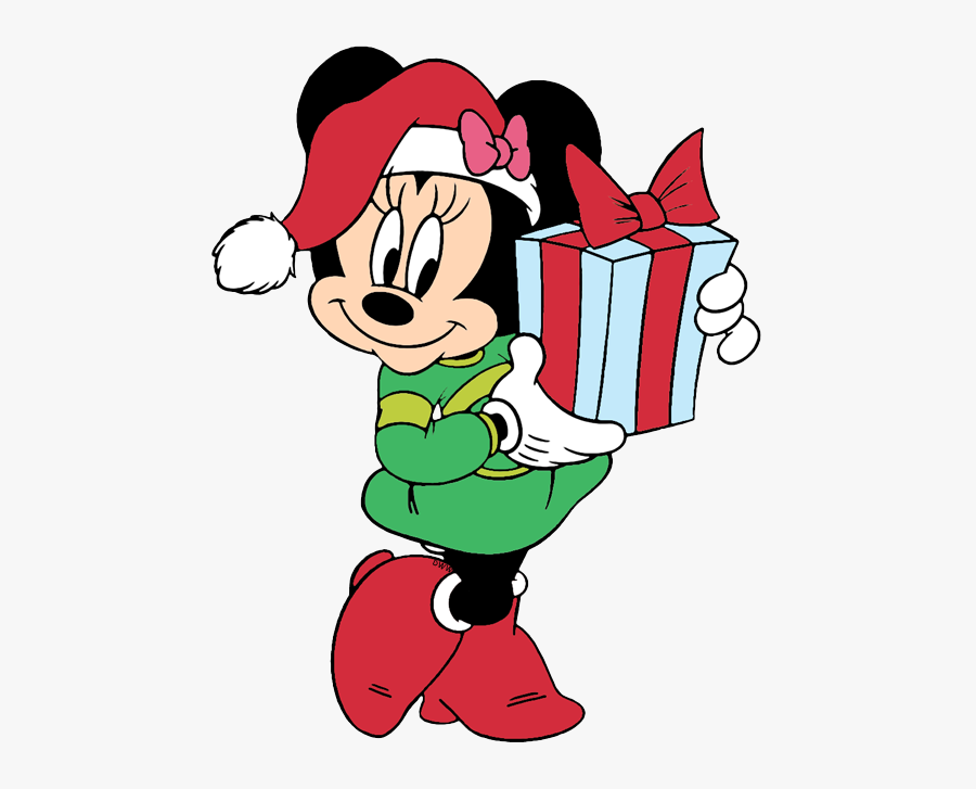 Christmas Mickey Mouse Clipart, Transparent Clipart