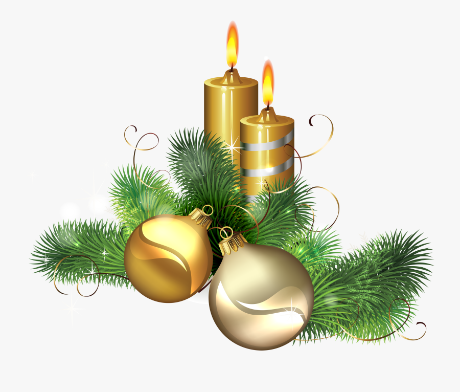 Christmas Candles Png Image - Christmas Candles Png, Transparent Clipart