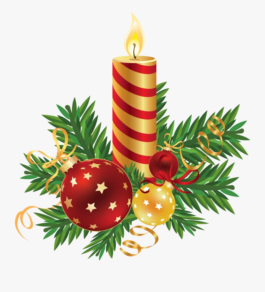 Clip Art Png Image Purepng Free - Candle Christmas Png, Transparent Clipart