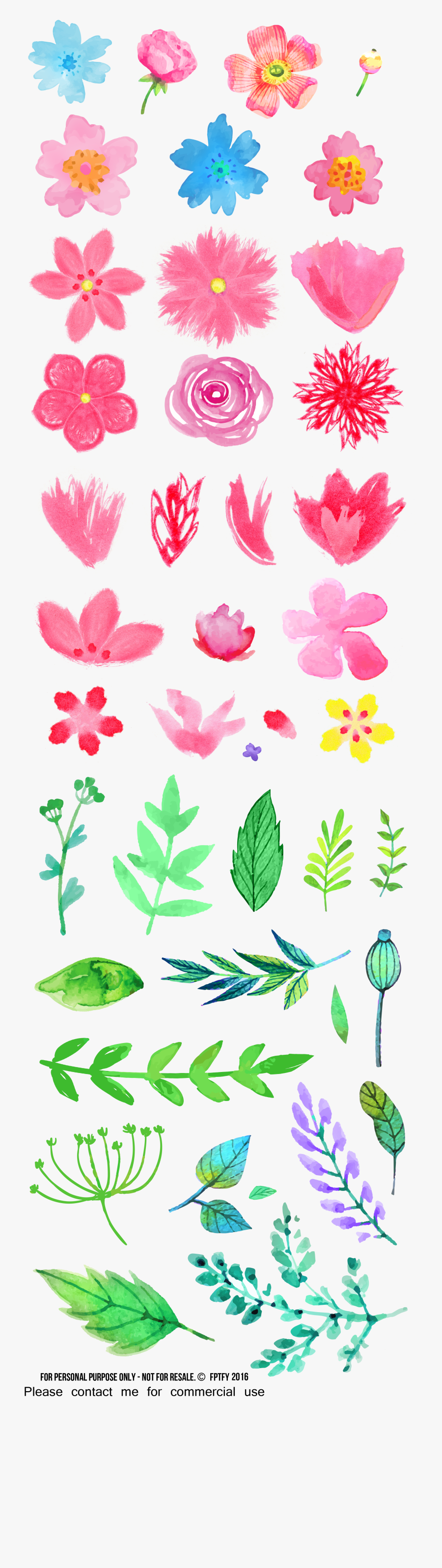 Free Clipart Watercolor, Transparent Clipart