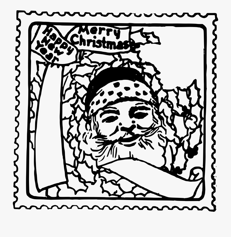 Božična Znamka, Transparent Clipart