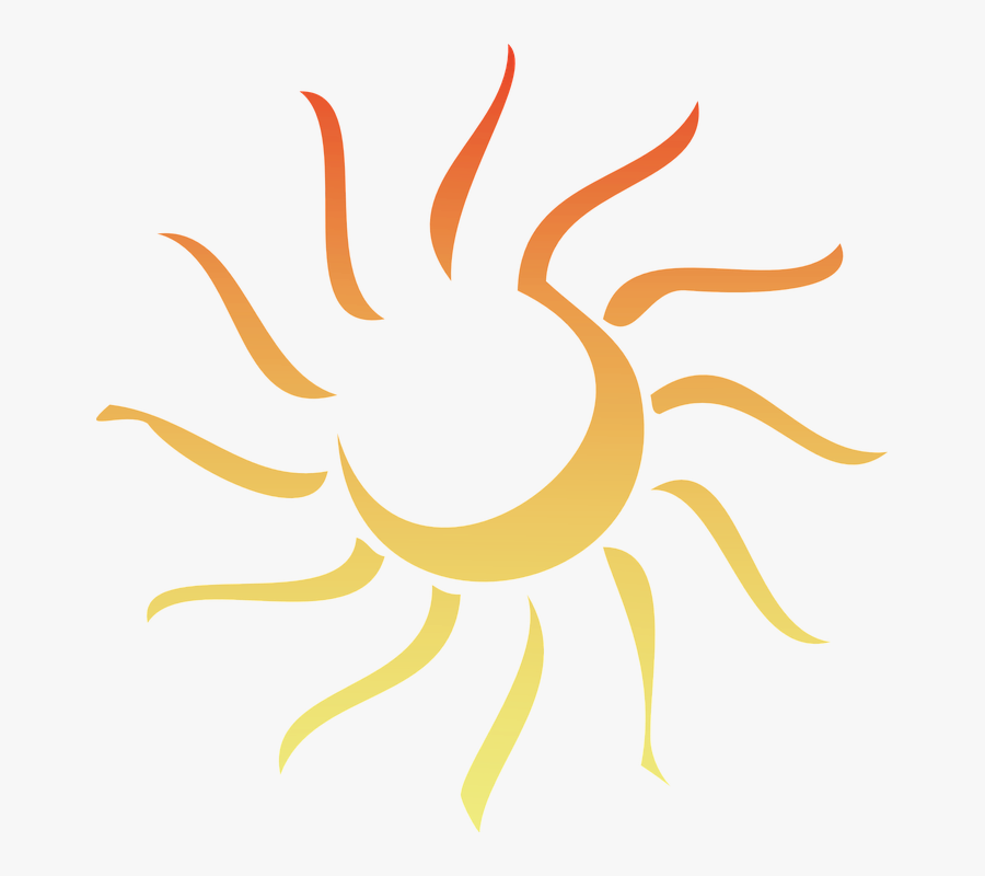Sun Clipart Abstract - Abstract Sun Png, Transparent Clipart
