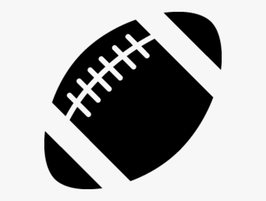 American Football Ball Icon Image Vector Clip Art Online - Football Clipart Black And White, Transparent Clipart