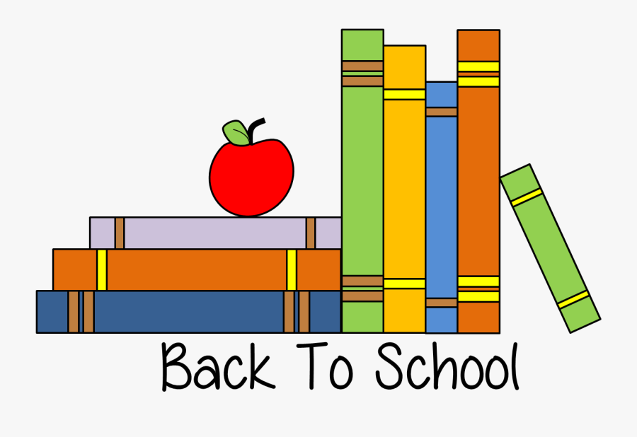 Back To School Clipart Illustrations On Back - High School Back To School Clipart, Transparent Clipart