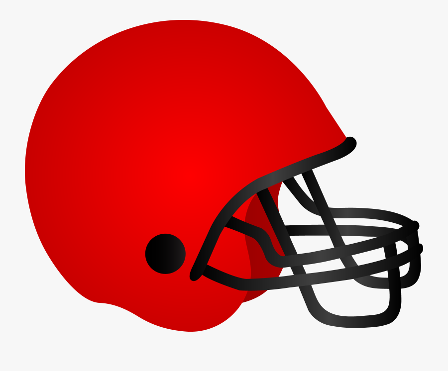 Clipart Football - Transparent Background Football Helmet Clipart, Transparent Clipart