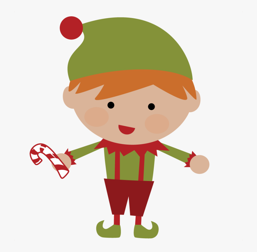 Christmas Clipart Cute - Clipart Elf, Transparent Clipart