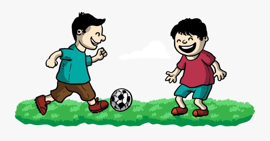 Clip Art Play Picture Stock Techflourish - Boys Playing Football Clipart, Transparent Clipart