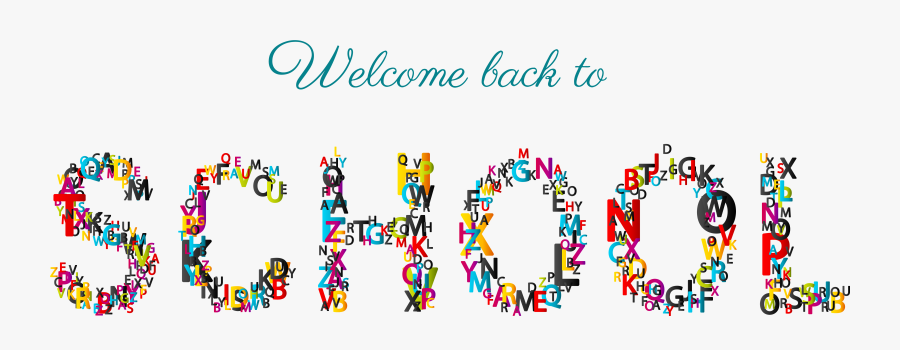 Welcome Back To School 2019, Transparent Clipart