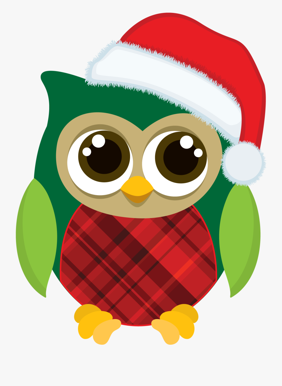 Christmas Owl Clipart Christmas Owls Minus Christmas - Cute Christmas Owl Clipart, Transparent Clipart