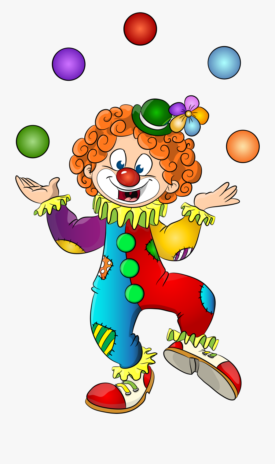 Top Clown Clip Art Free Clipart Spot - Transparent Background Clown Clipart, Transparent Clipart
