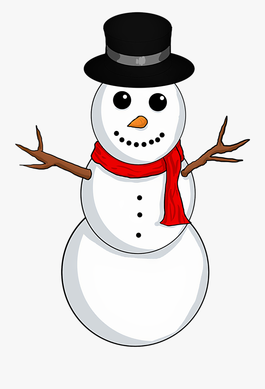 Christmas Clipart Snowman - Snowman Clipart, Transparent Clipart