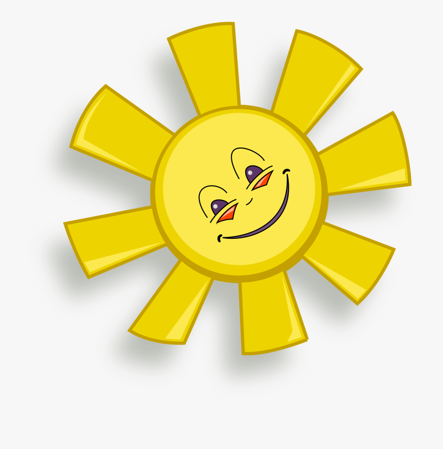 Happy Sun Clipart Free - Happy Sun Gif Transparent, Transparent Clipart