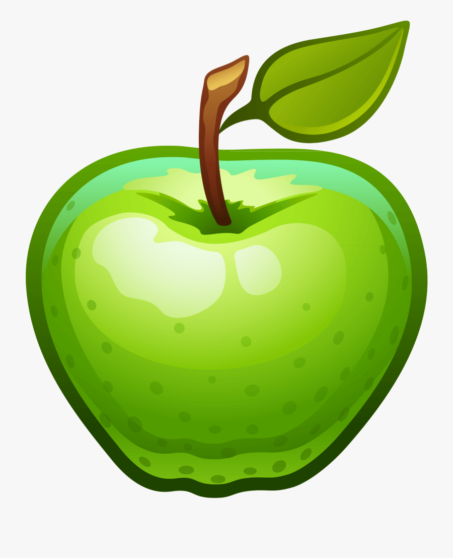 Green Apple Clipart Png Transparent Png , Png Download - Green Apple Png Clipart, Transparent Clipart
