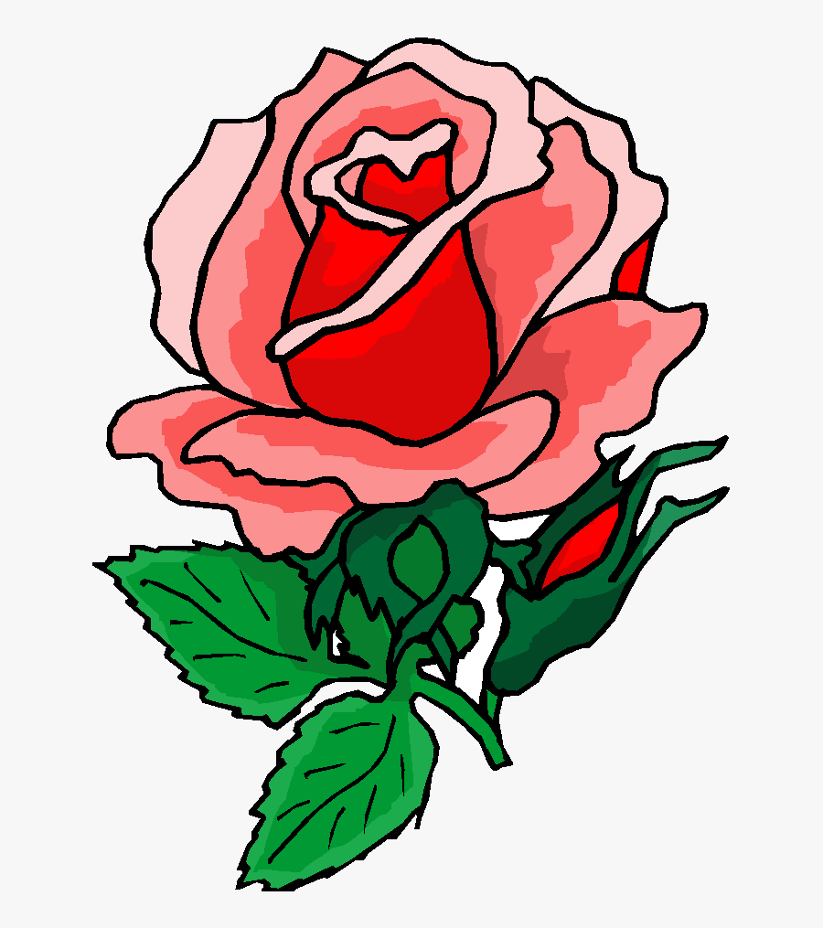 Rose Flower Clipart , Transparent Cartoons - Clip Art Of Flowers, Transparent Clipart