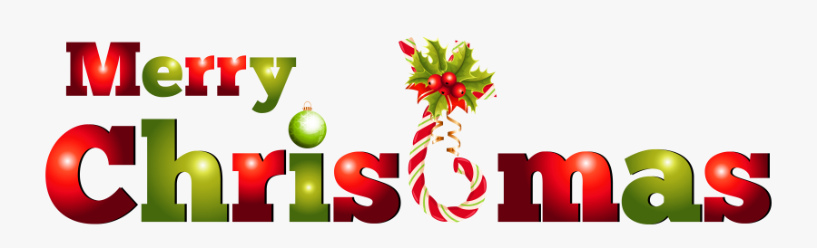 Merry Christmas Clip Art Banners - শুভ বড় দিন, Transparent Clipart