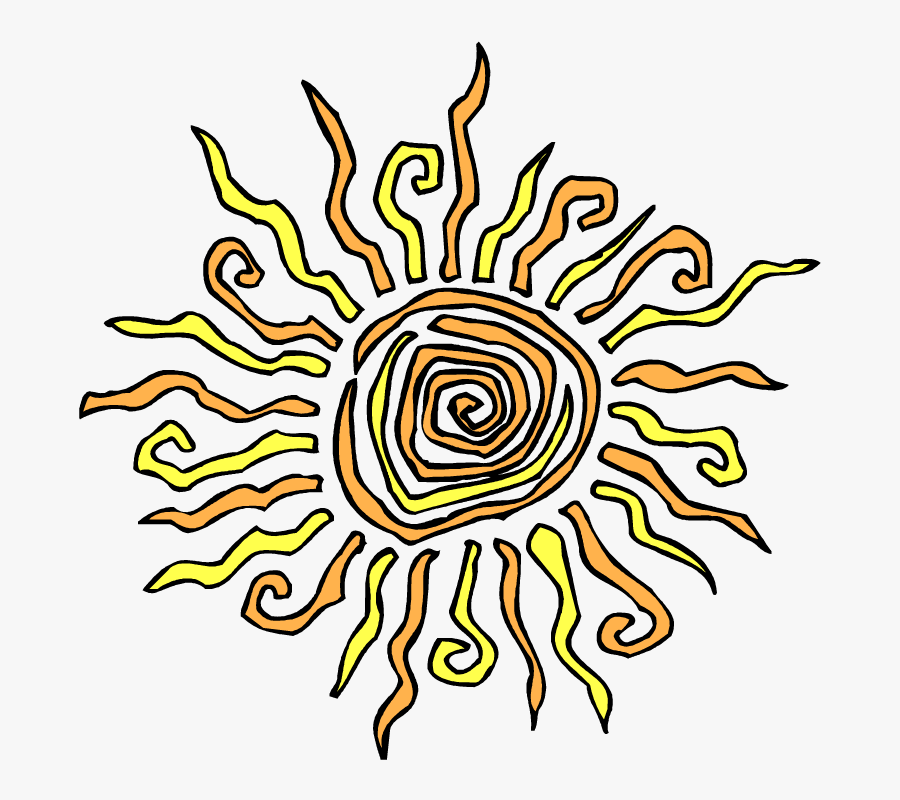 Spiral Sun Png - Sun Clipart, Transparent Clipart