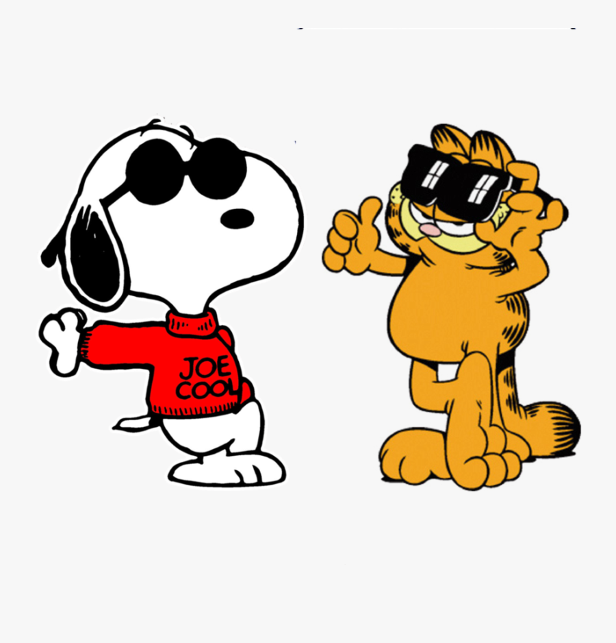 Garfield Clipart To Free Download - Transparent Snoopy Joe Cool, Transparent Clipart