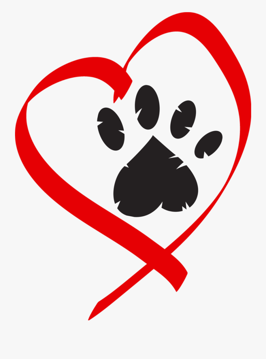 Heart Paw Clipart Cliparthut Free Clipart Exv8bn Clipart - Heart Dog Paw Png, Transparent Clipart