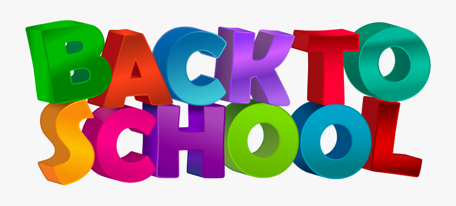 Back To School Text Transparent Clip Art Image Gallery - Graphic Design, Transparent Clipart