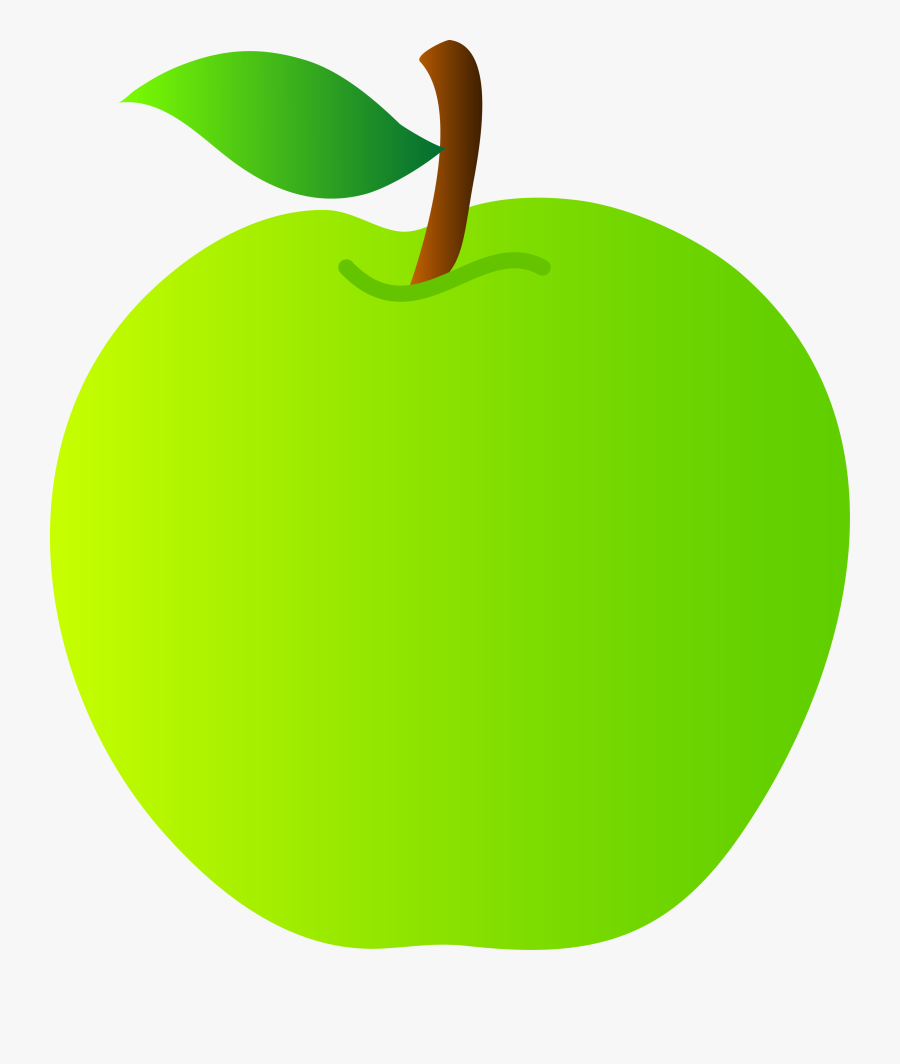 Green Apple Clipart Free Clipart Images - Clipart Apple Green, Transparent Clipart