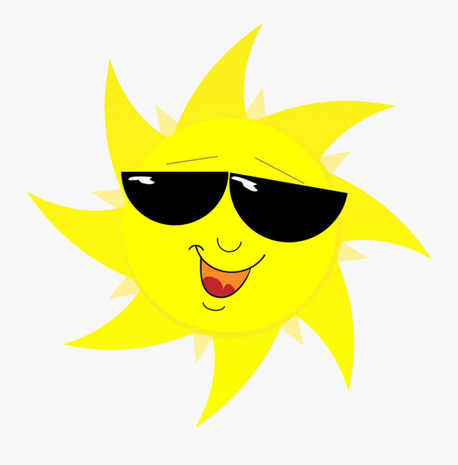 Jpg Freeuse Stock Cool Sun Clipart - Sun Face With Sunglasses, Transparent Clipart
