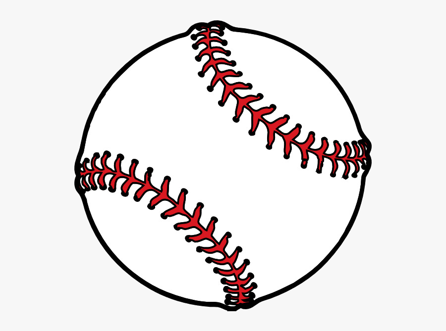 Baseball Thick Boarder Clip Art - Baseball Clipart, Transparent Clipart