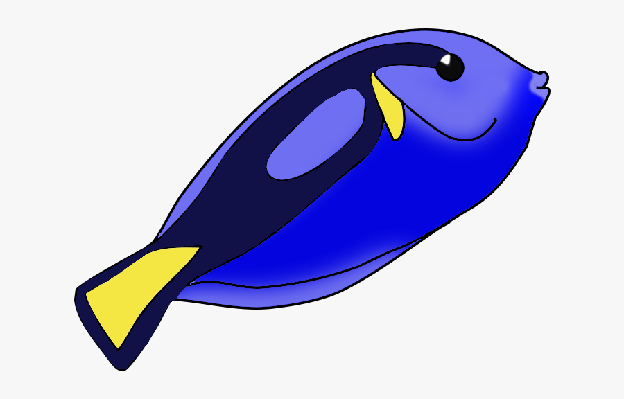 Fish Clip Art Vector Free Clipart Images Clipartix - Blue Tang Fish Clipart, Transparent Clipart