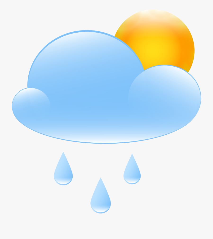 Rain Flowers Sun Clipart, Transparent Clipart