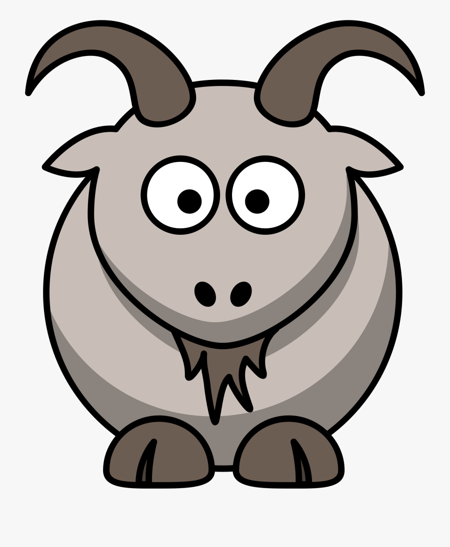 Free Clipart - Cartoon Goat Clipart, Transparent Clipart