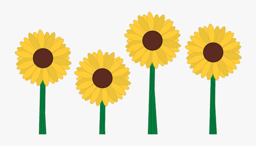 Sunflower April Showers Bring May Flowers Clipart Transparent - Etiqueta Mattel, Transparent Clipart