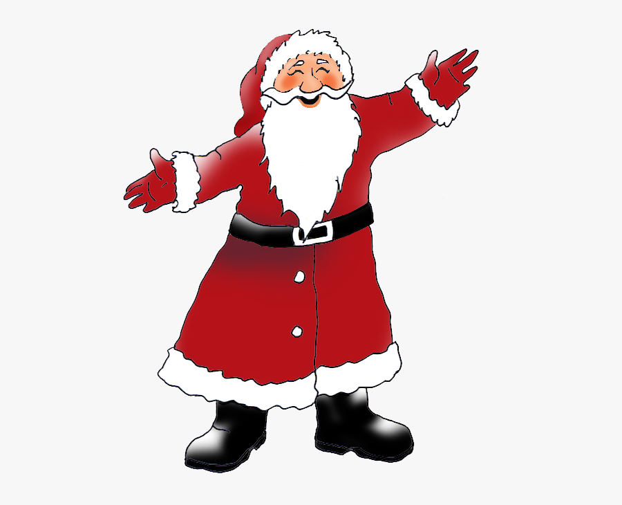 Father Christmas Clipart - Santa Claus, Transparent Clipart