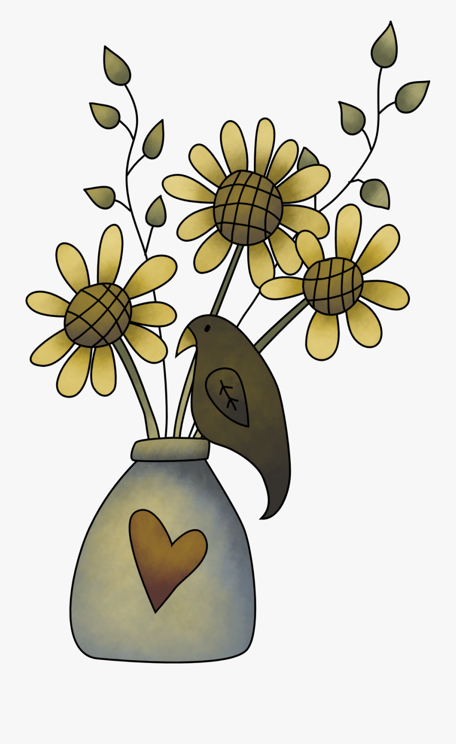 O Pequeno Mundo De Paixão - Country Flowers Clipart, Transparent Clipart