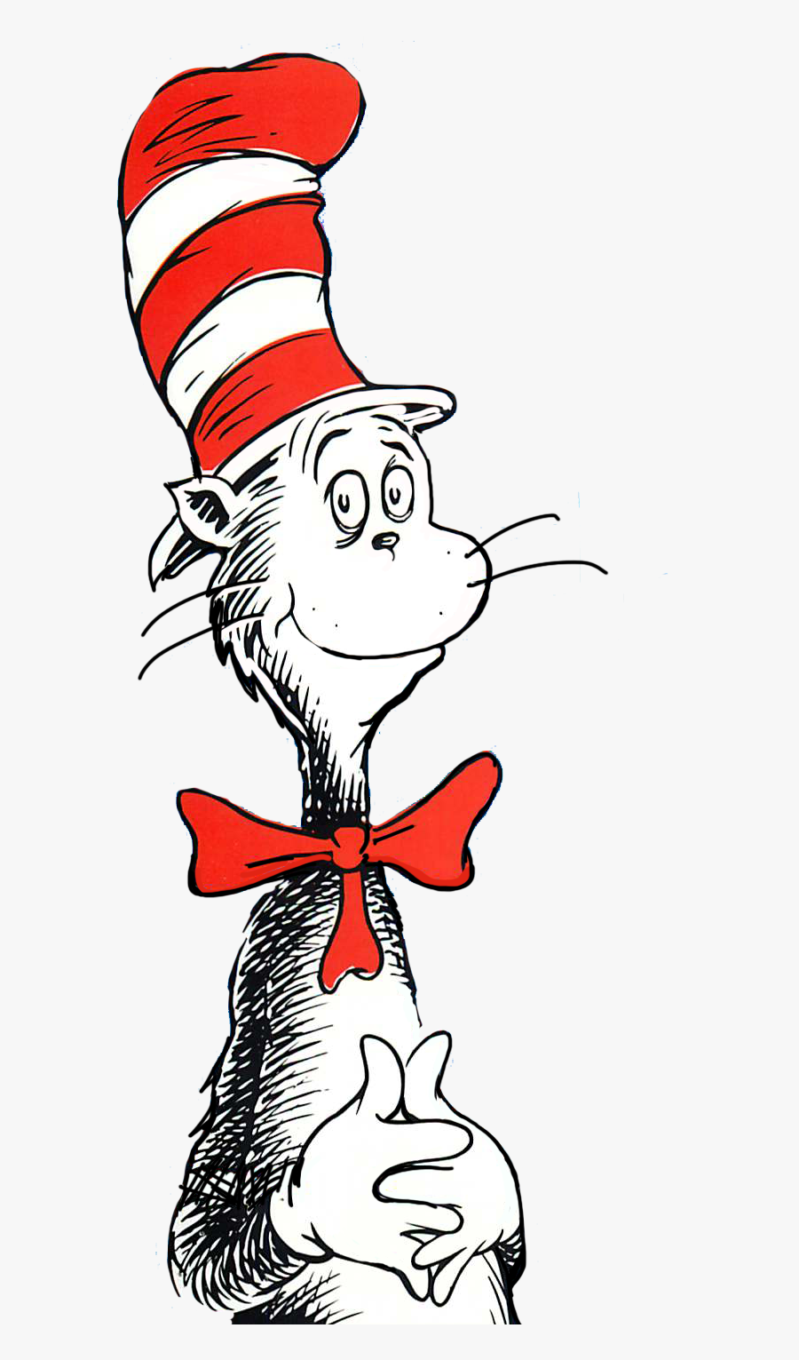 Dr Seuss Clip Art Fish Free Clipart Images - Cat In The Hat Png, Transparent Clipart