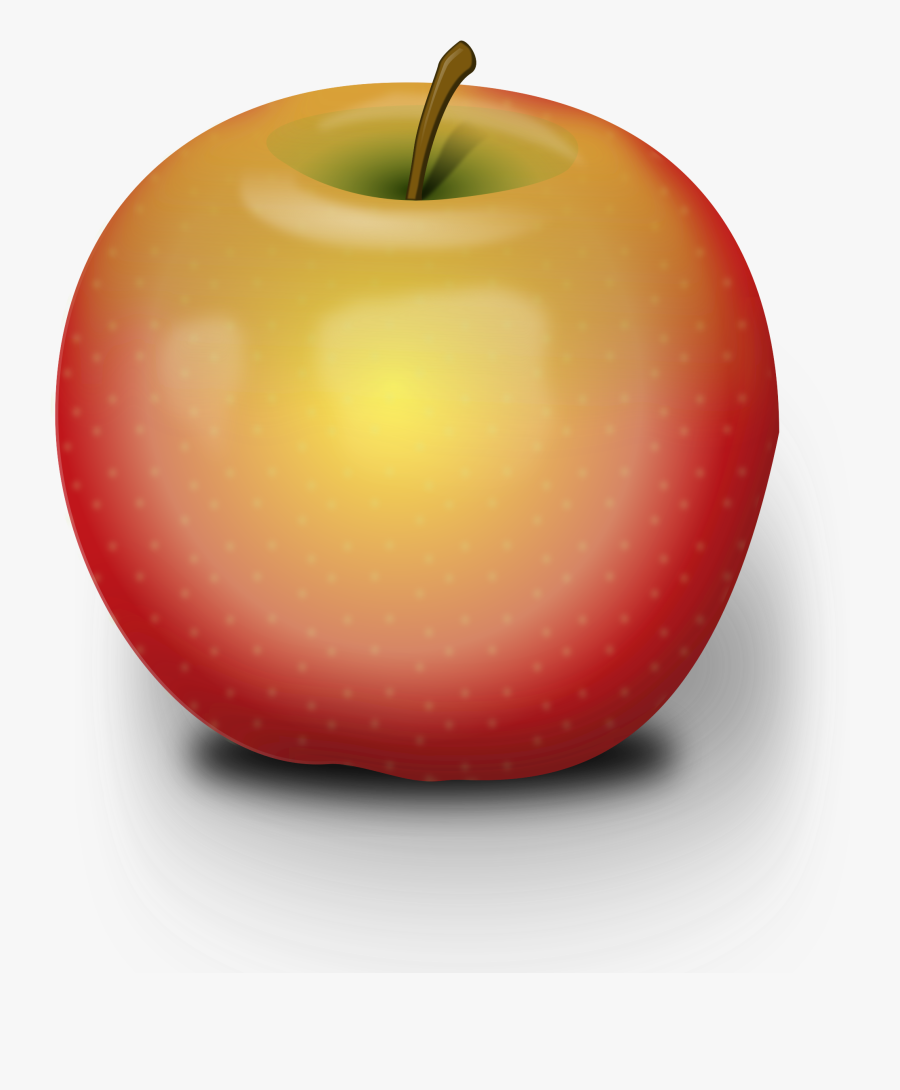 Apple Fruit Clipart Large Apple - Green Apple, Transparent Clipart