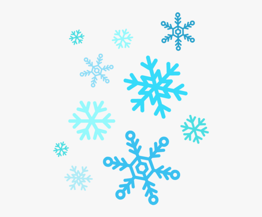 Snowflakes Clipart, Transparent Clipart