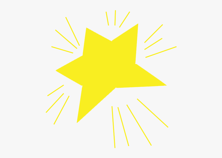 Shining Christmas Star, Transparent Clipart