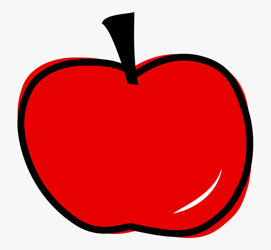 Red Apple Svg Clip Arts - Apple Clip Art, Transparent Clipart
