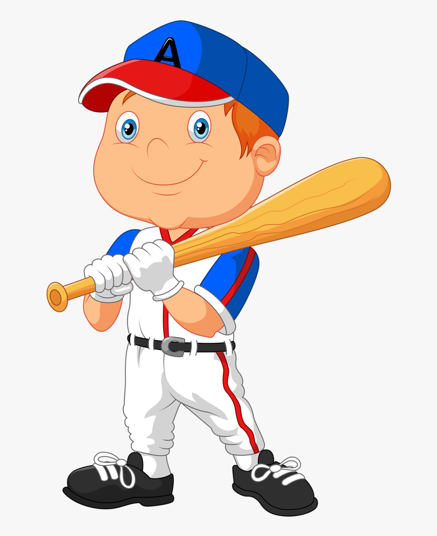 Clip Art Baseball Kids Clipart - Playing Baseball Clipart Png, Transparent Clipart