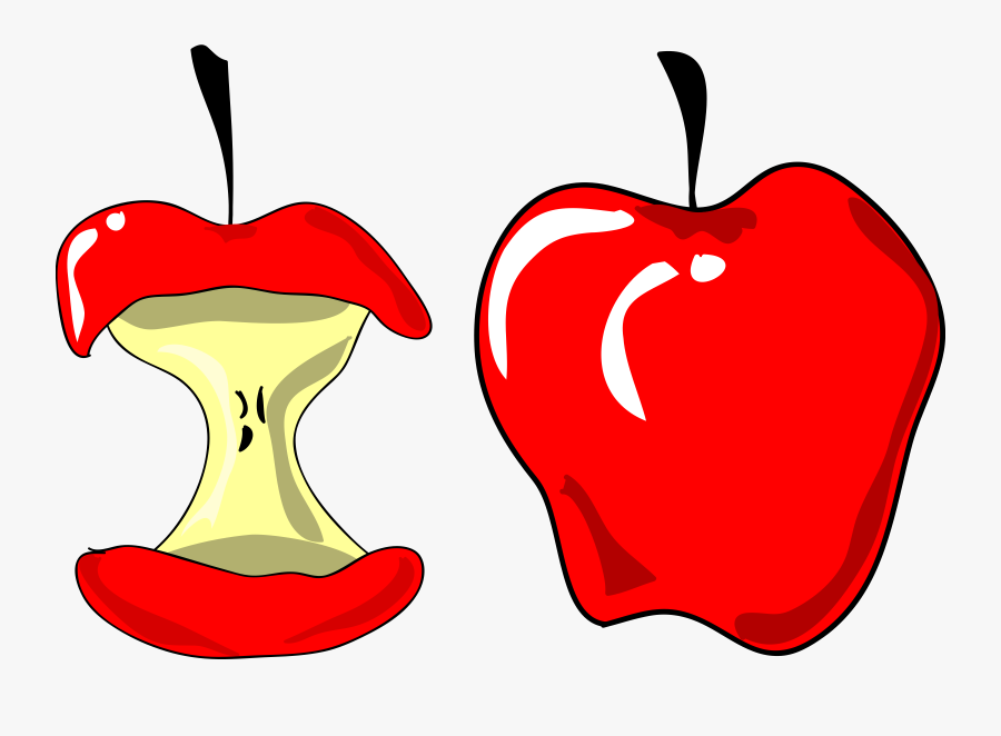 Apple Eaten Clip Art , Free Transparent Clipart ClipartKey