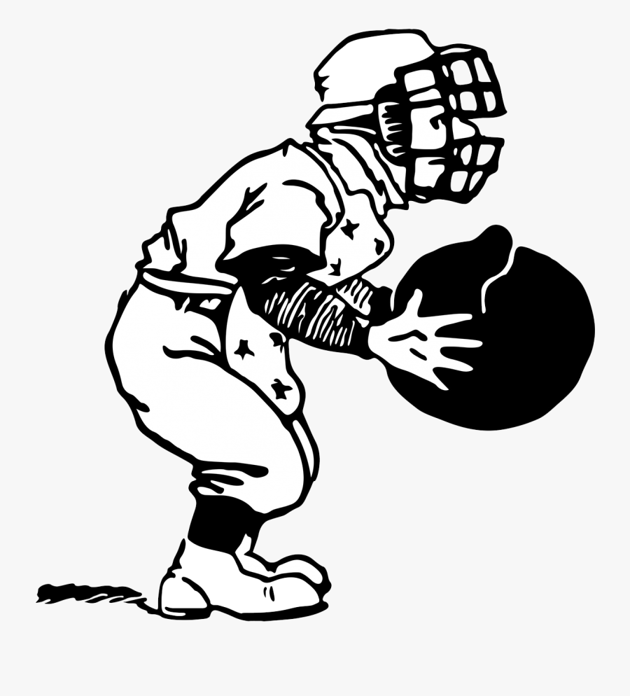 Baseball Clipart Png - Playing Baseball Clipart Black And White, Transparent Clipart