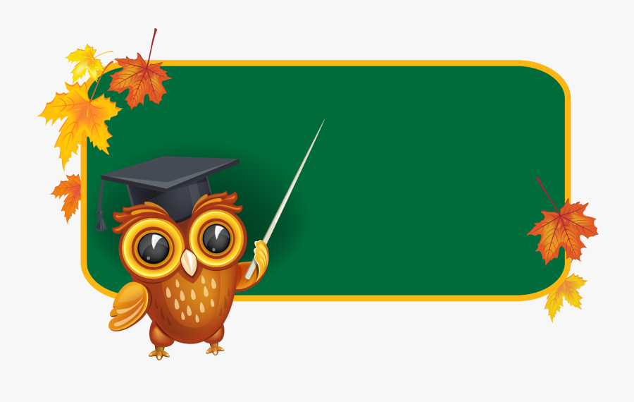 School Clipart Owl - Clipart School Board, Transparent Clipart