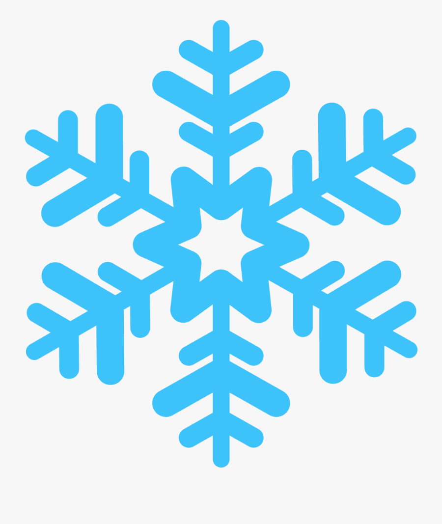 Snowflake Clip Art - Transparent Background Snowflake Png, Transparent Clipart