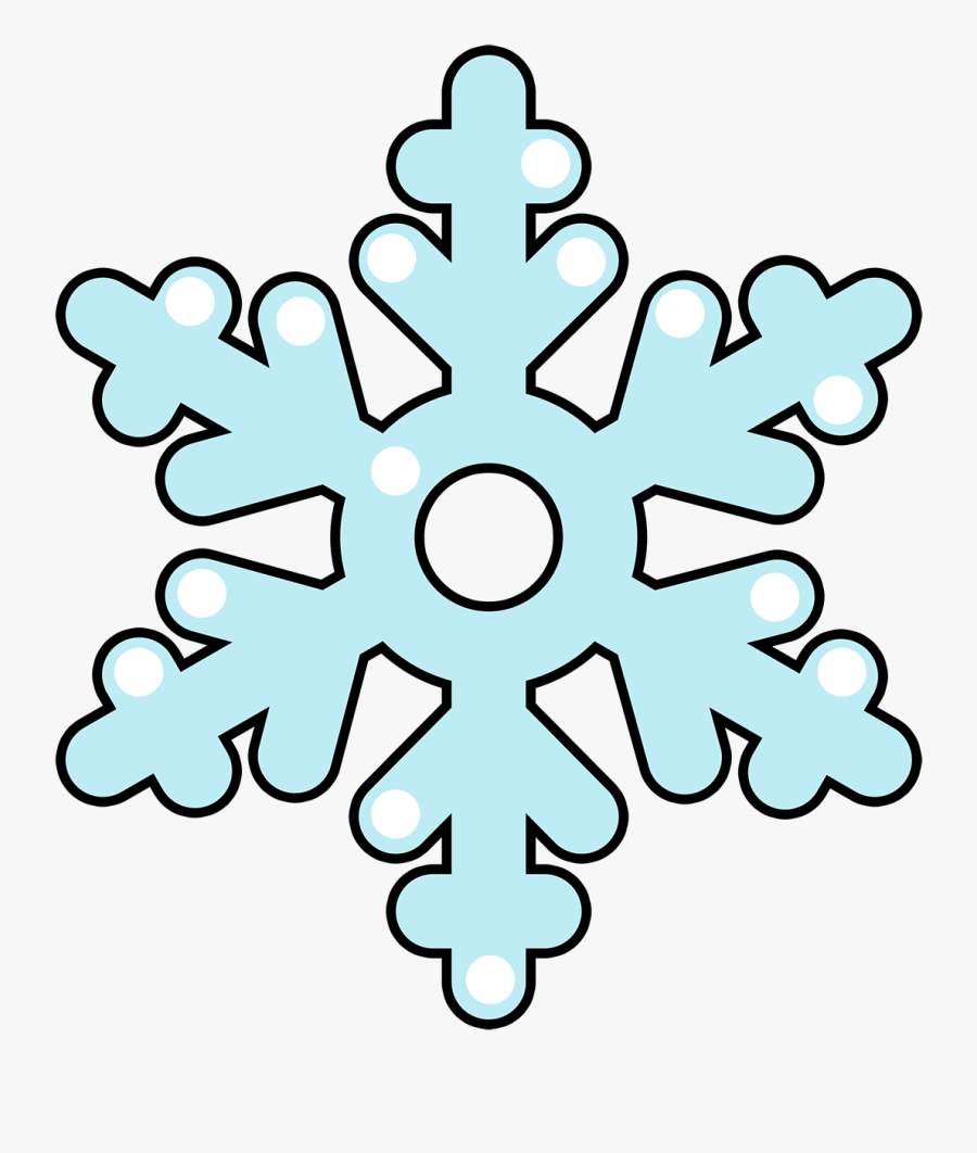 Free To Use &amp, Public Domain Snowflakes Clip Art - Cute Snowflake Clipart, Transparent Clipart