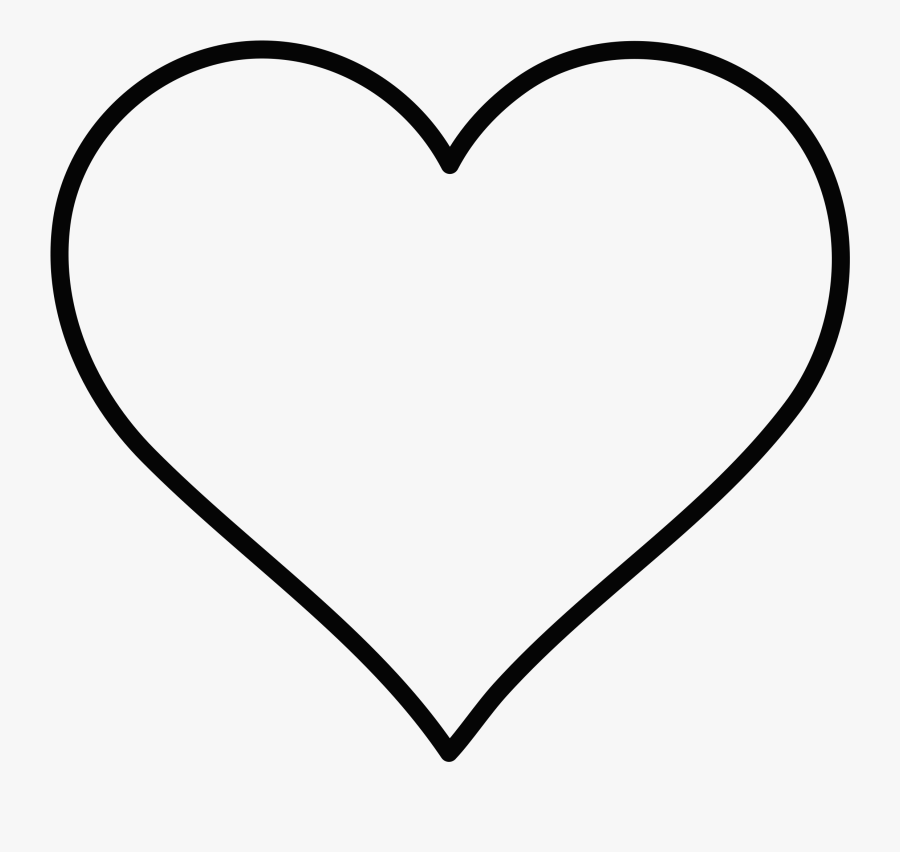 Big Image - Heart, Transparent Clipart