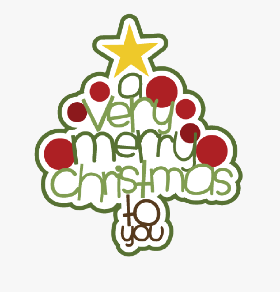 Merry Christmas Clipart For Free - Merry Christmas Clip Art Cute, Transparent Clipart